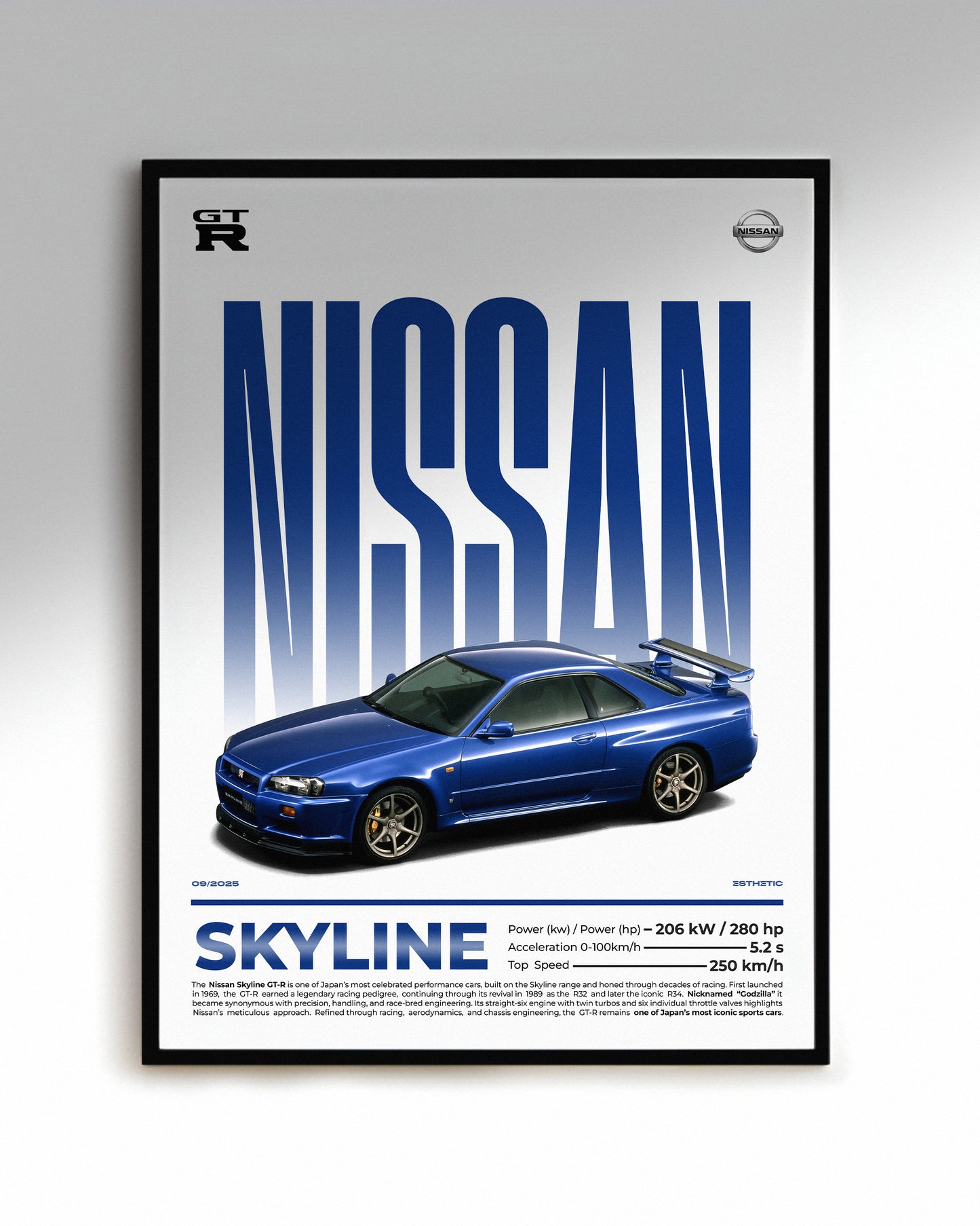 NISSAN SKYLINE GT-R R34