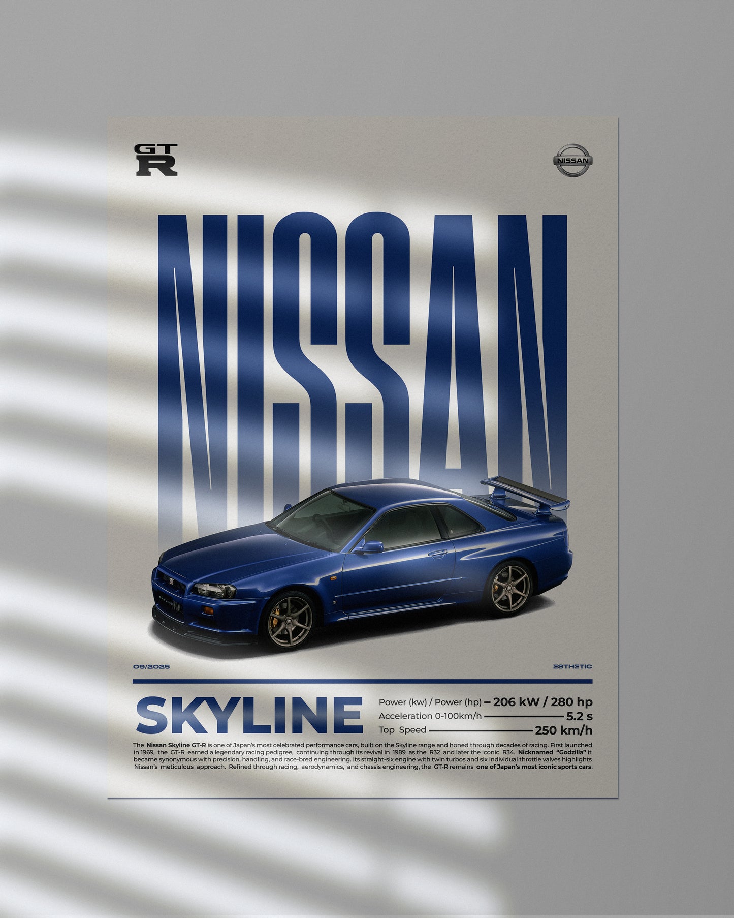 NISSAN SKYLINE GT-R R34