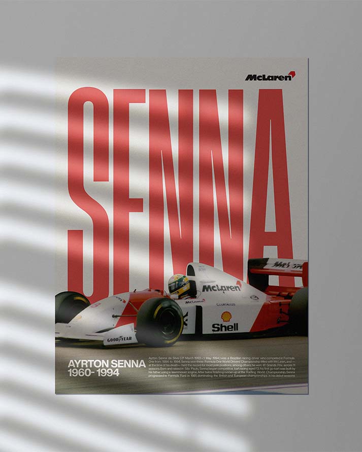 AYRTON SENNA - F1