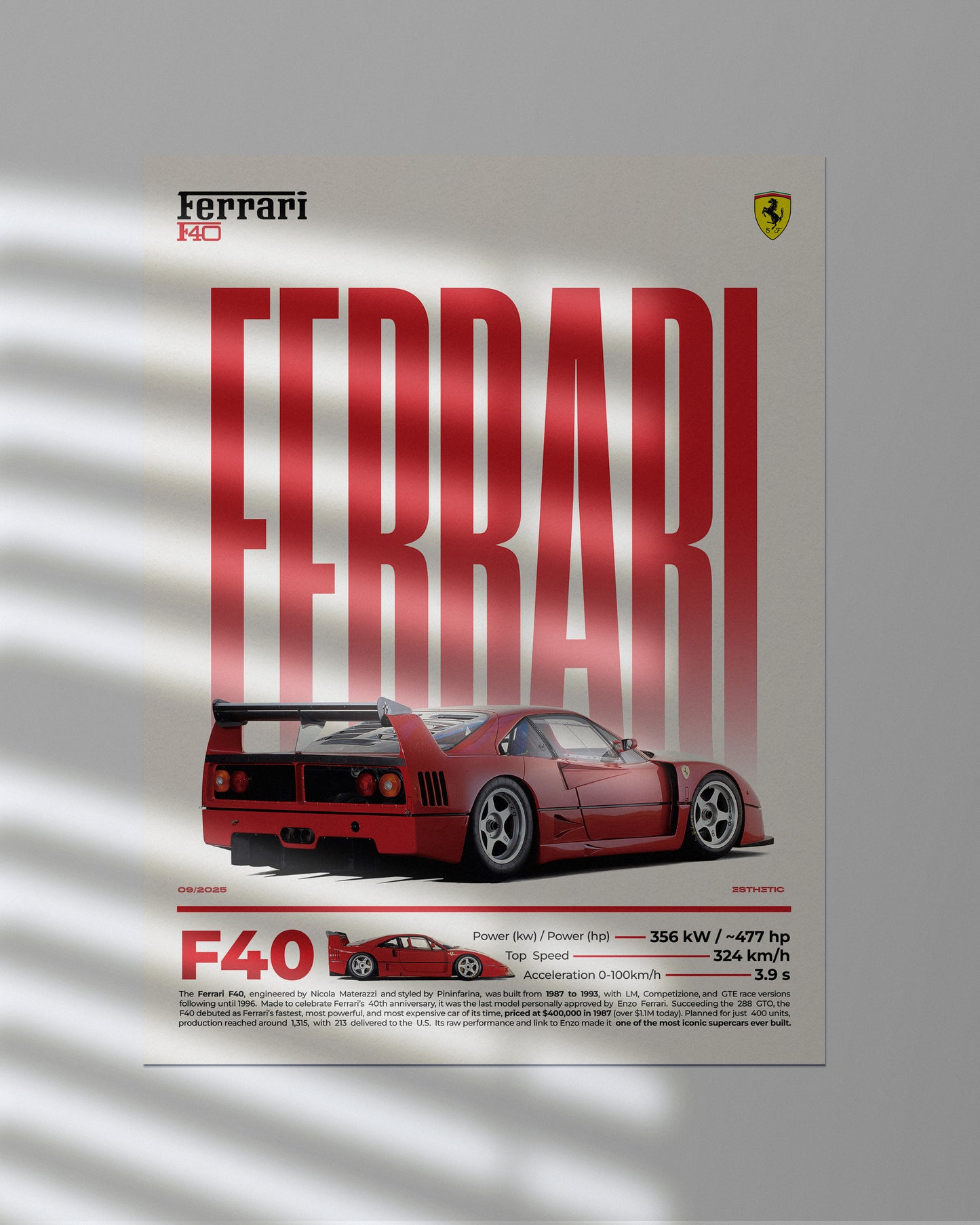 FERRARI F40 LM